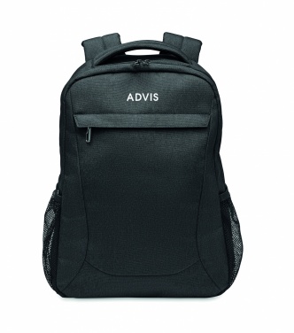Logo trade promotional gifts image of: 600D RPET laptop backpack