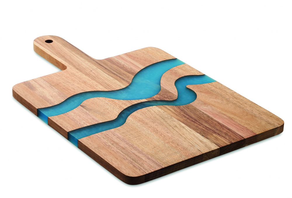 Logo trade promotional giveaway photo of: Acacia wood serving board