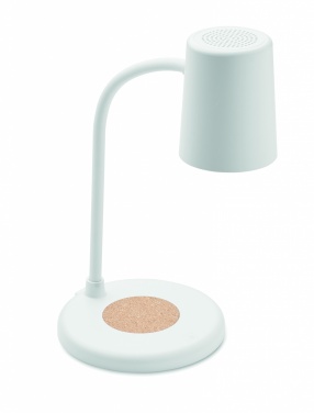 Logo trade promotional items picture of: Wireless charger, lamp speaker