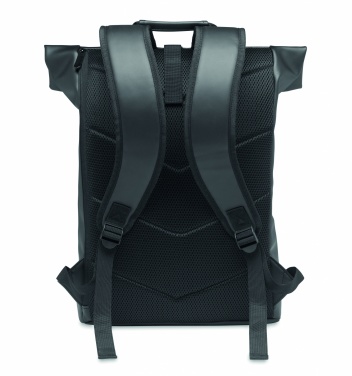 Logo trade promotional product photo of: Laptop PU Rolltop backpack