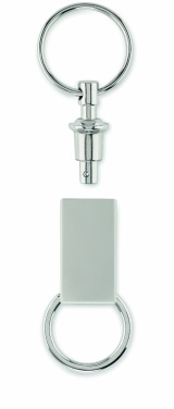 Logotrade promotional product picture of: Pull apart split key ring Kajaani