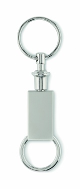 Logo trade corporate gifts picture of: Pull apart split key ring Kajaani