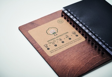 Logotrade promotional merchandise picture of: A5 Birch tree GROWBOOK™