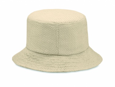 Logo trade promotional gift photo of: 9aper straw bucket hat