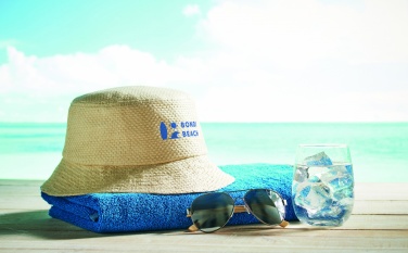 Logo trade advertising products image of: 9aper straw bucket hat