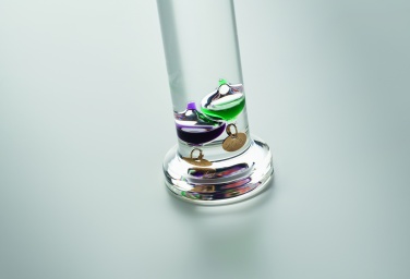 Logo trade promotional products image of: Galileo thermometer glass 28cm