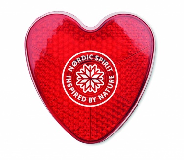 Logotrade advertising product image of: Heart shaped reflector light