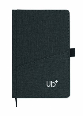 Logotrade promotional product image of: A5 notebook PU front pocket