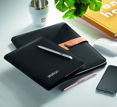 Logo trade business gifts image of: A4 RPET conference folder