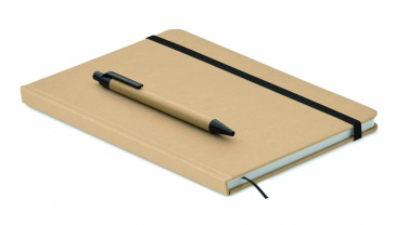 Logotrade promotional merchandise image of: A5 notebook in recycled carton