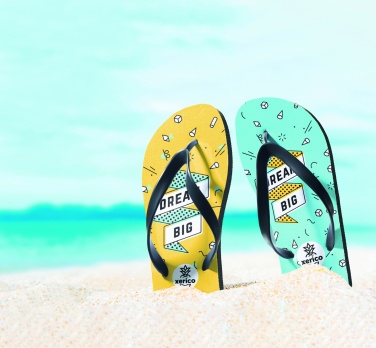 Logo trade promotional item photo of: Sublimation beach slippers