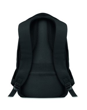 Logo trade business gifts image of: 600D RPET backpack