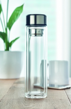 Logotrade promotional merchandise image of: Bottle with touch thermometer