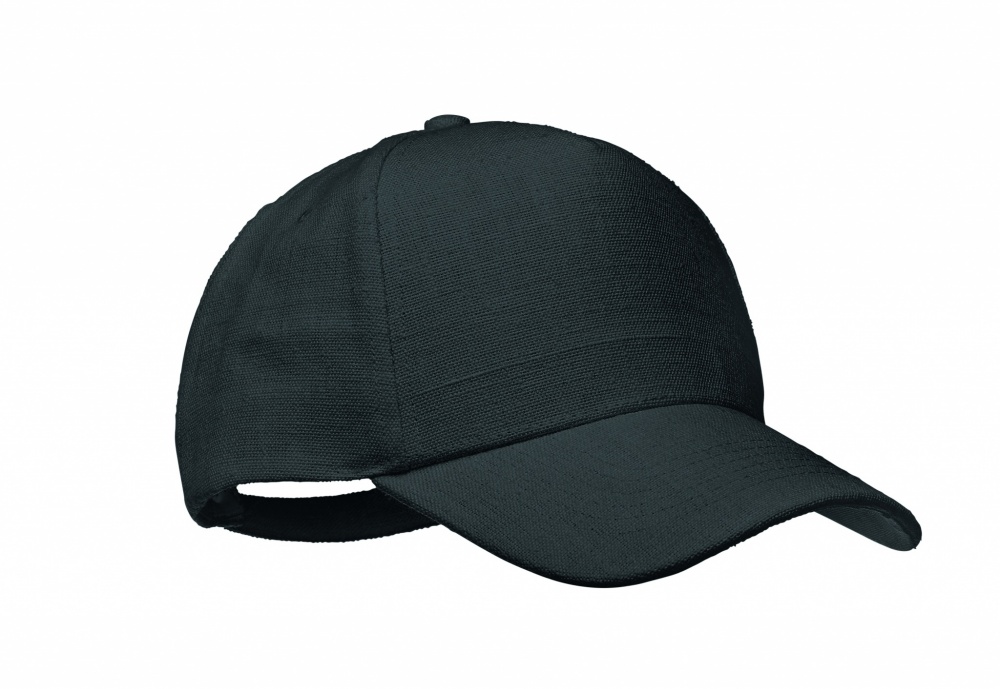 Logo trade promotional gift photo of: Hemp baseball cap 370 gr/m²