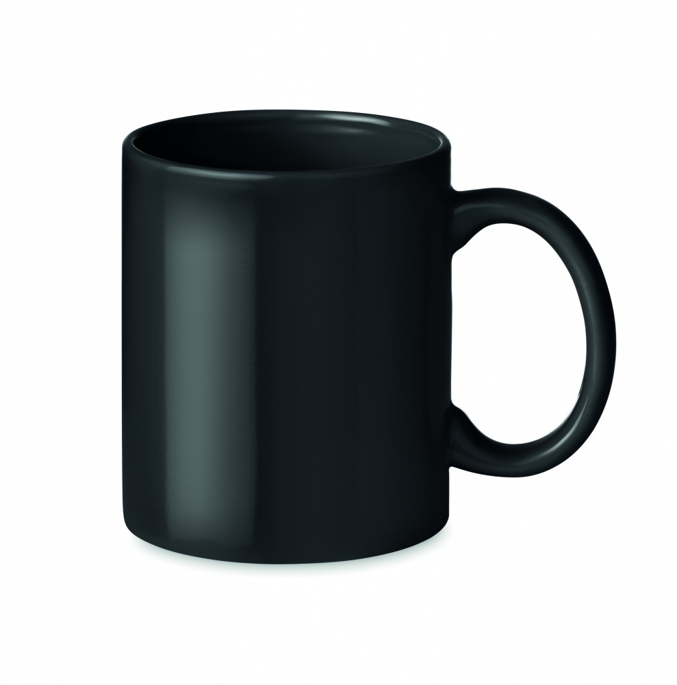 Logo trade corporate gifts image of: Coloured ceramic mug 300ml