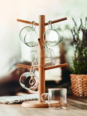 Logotrade business gifts photo of: Bamboo cup set holder