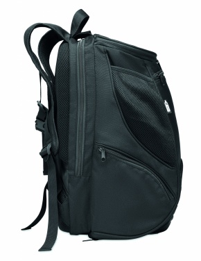 Logo trade promotional merchandise image of: 600D RPET sports rucksack