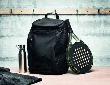 Logo trade advertising product photo of: 600D RPET sports rucksack