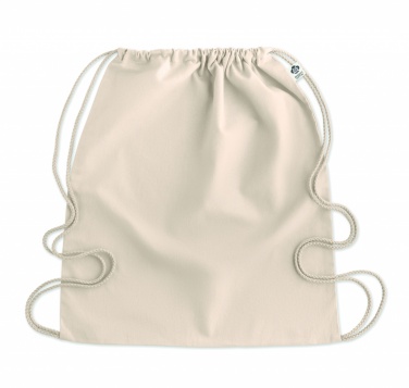 Logotrade corporate gifts photo of: Organic cotton drawstring bag