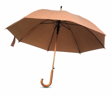 Logo trade promotional gift photo of: 25 inch cork umbrella