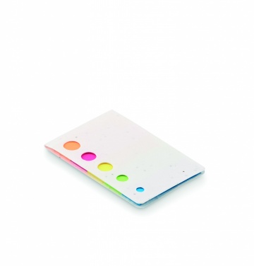 Logotrade promotional merchandise photo of: Seed paper page markers pad