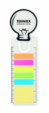 Logo trade advertising products image of: Seed paper bookmark w/memo pad