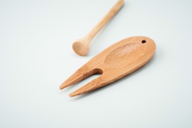 Logo trade promotional products image of: Bamboo golf divot tool