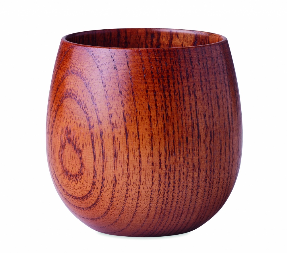 Logotrade promotional giveaway image of: Oak wooden mug 250 ml