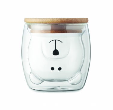 Logo trade corporate gifts picture of: Double wall borosilicate mug