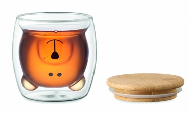 Logotrade promotional merchandise picture of: Double wall borosilicate mug