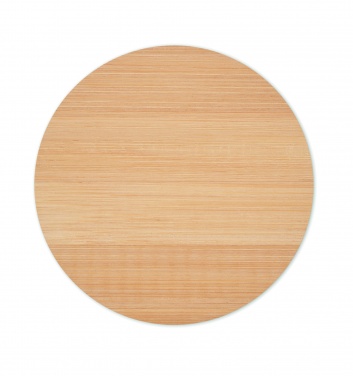 Logotrade business gifts photo of: Bamboo round coaster