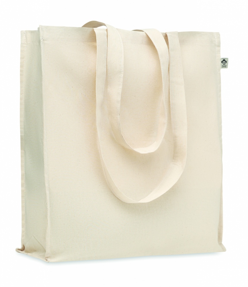Logo trade business gift photo of: Organic cotton shopping bag