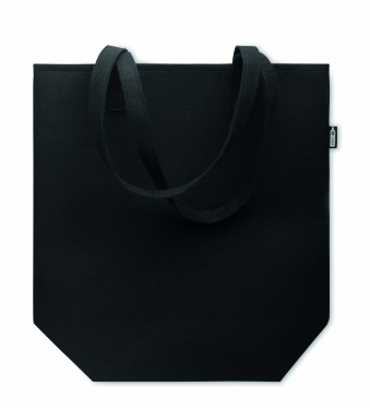 Logo trade corporate gifts image of: RPET felt event/shopping bag