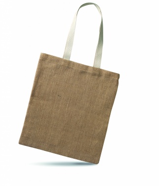 Logo trade promotional items picture of: Jute shopping bag