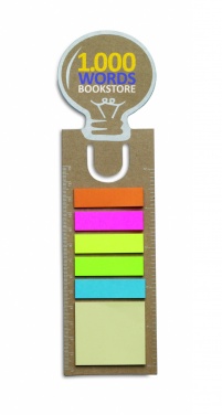 Logotrade advertising product image of: Bookmark with sticky memo pad