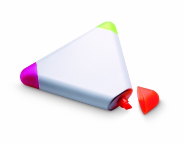 Logotrade promotional products photo of: Triangular highlighter