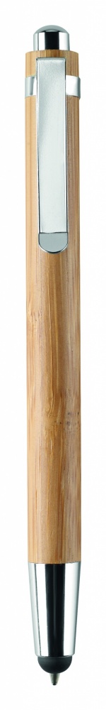 Logo trade promotional products picture of: Ball pen in ABS and bamboo