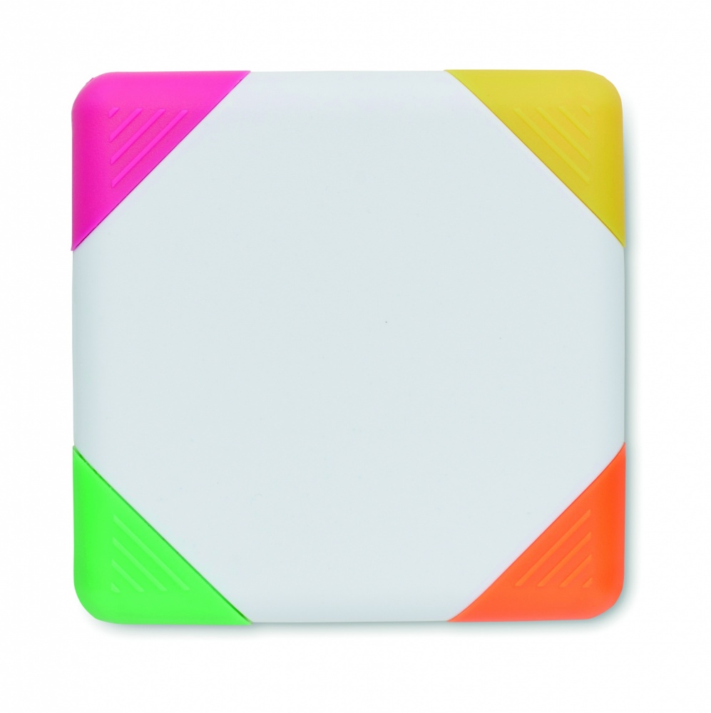 Logotrade promotional merchandise picture of: Square shaped highlighter