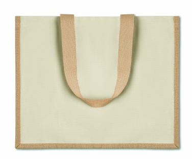 Logotrade promotional gift picture of: Jute and canvas shopping bag