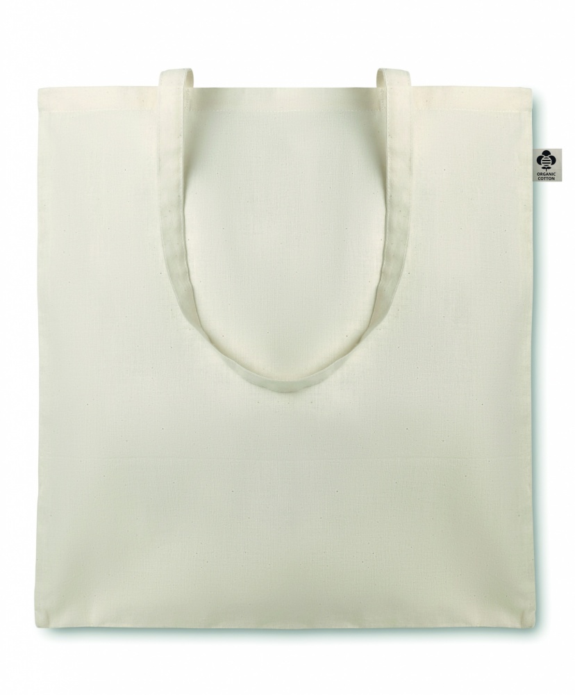 Logo trade promotional item photo of: 105gr/m² organic cotton bag