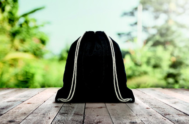 Logo trade advertising product photo of: 220gr/m² canvas 2 function bag