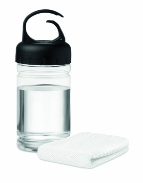 Logo trade promotional items picture of: Cooling towel in PET bottle