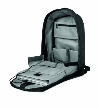 Logotrade promotional giveaway image of: 2 tone backpack incl USB plug