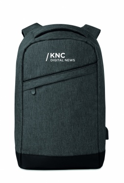 Logotrade promotional merchandise photo of: 2 tone backpack incl USB plug
