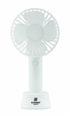Logotrade promotional giveaway picture of: USB desk fan with stand 