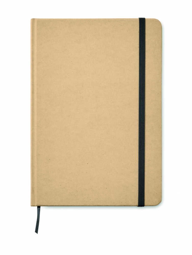 Logotrade advertising product image of: A5 recycled notebook 80 lined