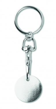 Logotrade business gift image of: Key ring token (€uro token)