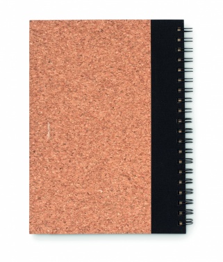 Logotrade advertising products photo of: Cork notebook with pen