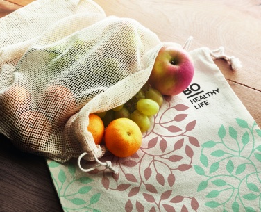 Logo trade promotional items picture of: 140gr/m²cotton food bag