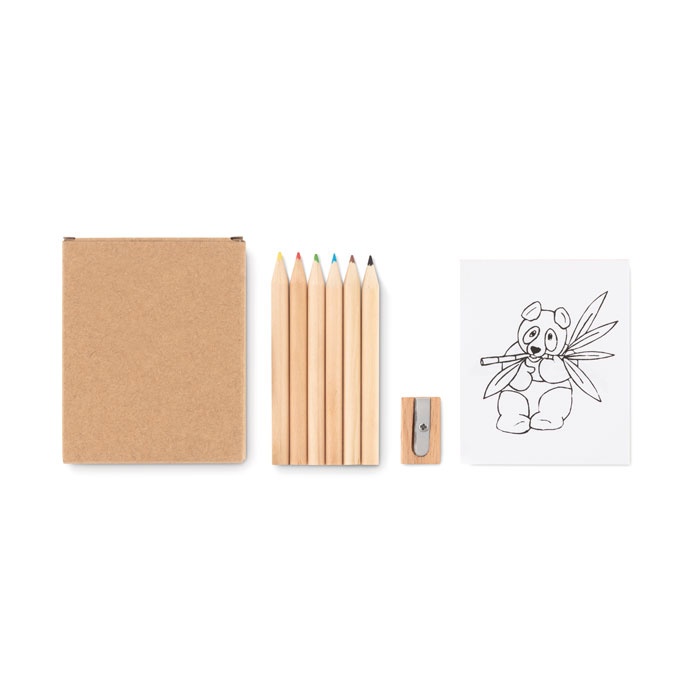 Logotrade promotional gift image of: Colouring set